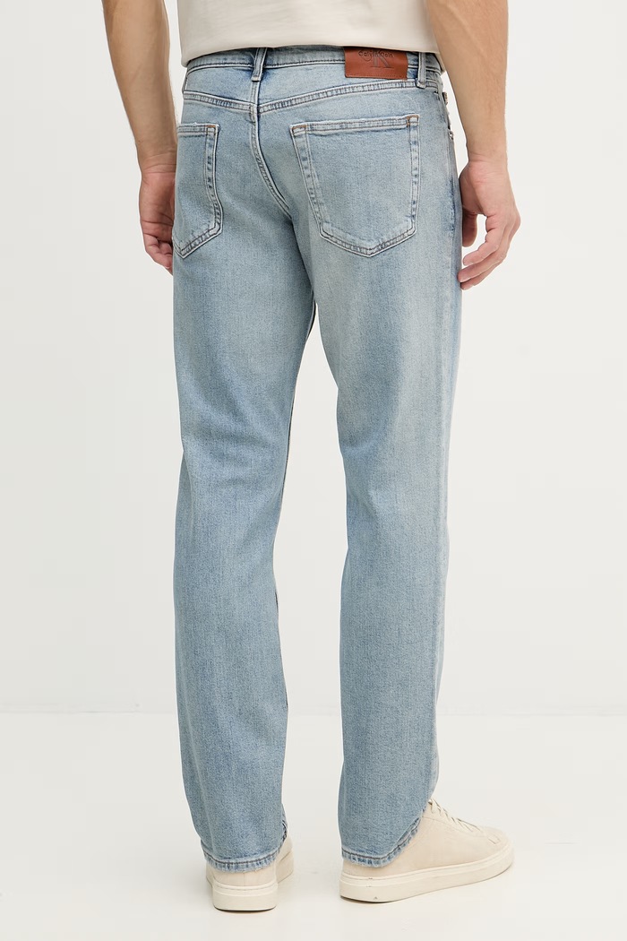 Oblečenie Calvin Klein Jeans rifle slim fit pánske LV04RF759G modrá