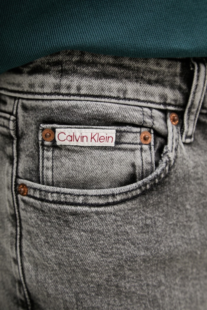 Calvin Klein Jeans rifle slim fit pánske sivá LV04RF928G