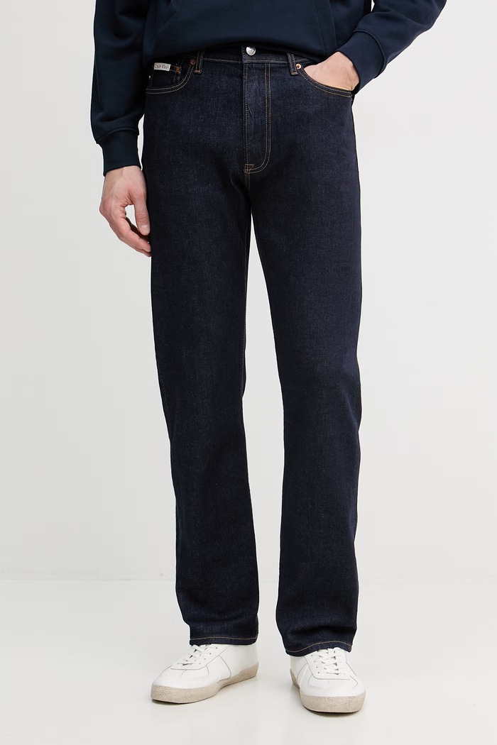 Calvin Klein Jeans rifle rovné pánske tmavomodrá LV04RF946G