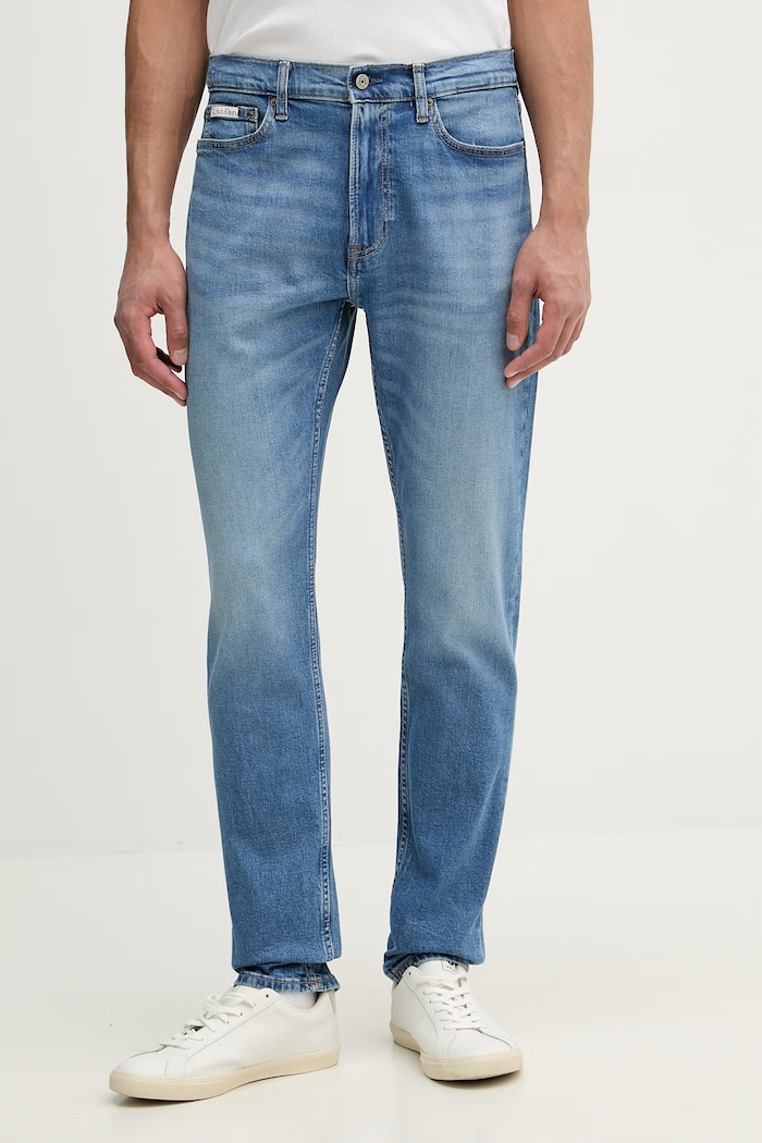 Calvin Klein Jeans rifle relaxed fit pánske modrá LV04RF949G