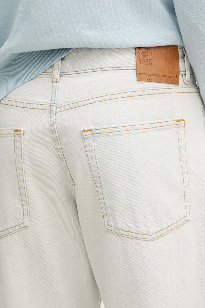 United Colors of Benetton дънки relaxed fit мъжки син 4FANUE026