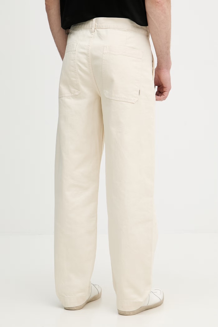 Ρούχα Lindbergh τζιν relaxed fit ανδρικά 30.060001CD μπεζ