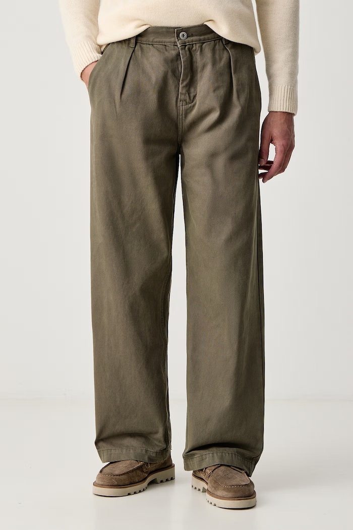Lindbergh Jeansy relaxed fit męskie zielony 30.060001CD