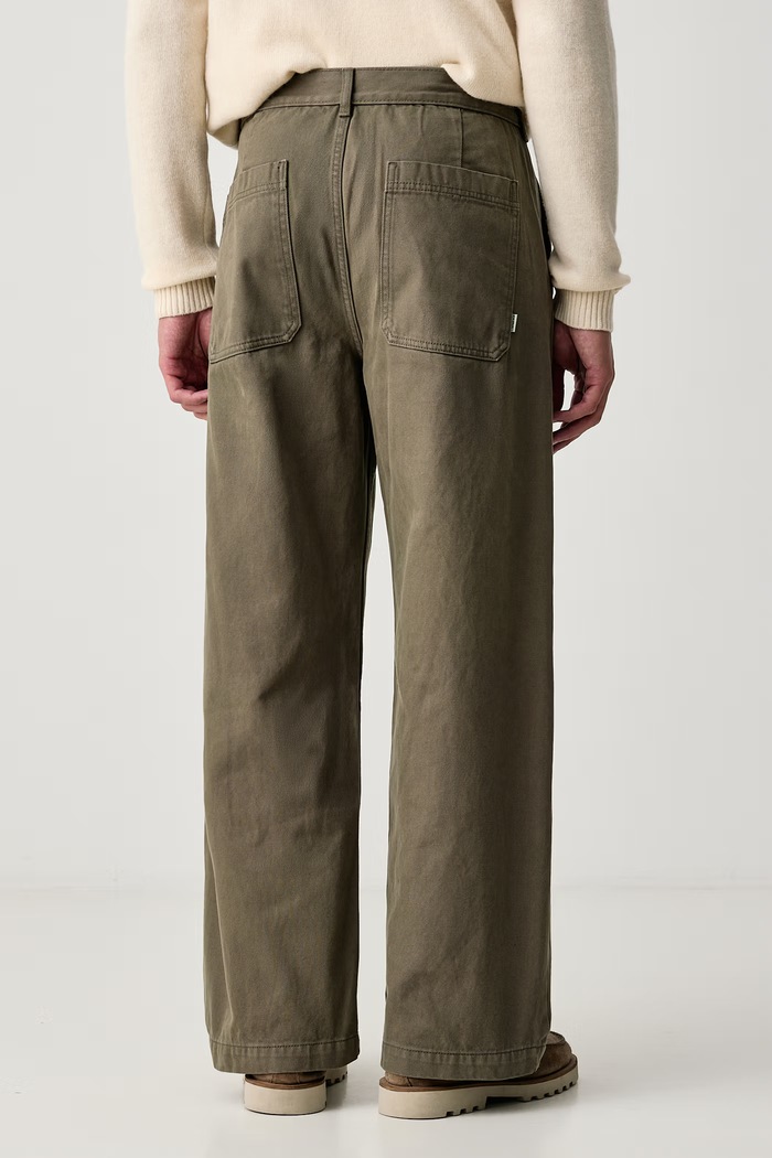 Odzież Lindbergh Jeansy relaxed fit męskie 30.060001CD zielony