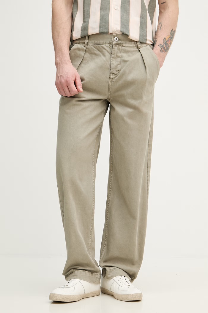 Lindbergh τζιν relaxed fit ανδρικά πράσινο 30.060001CD
