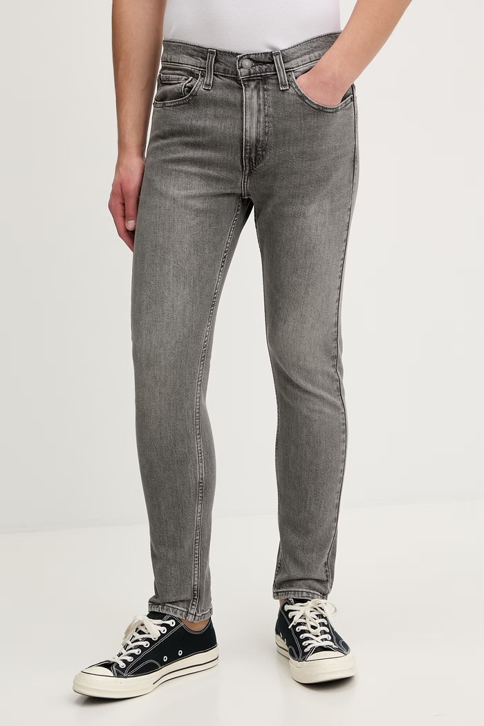 Rifle Levi's 510™ SKINNY sivá 05510.1406