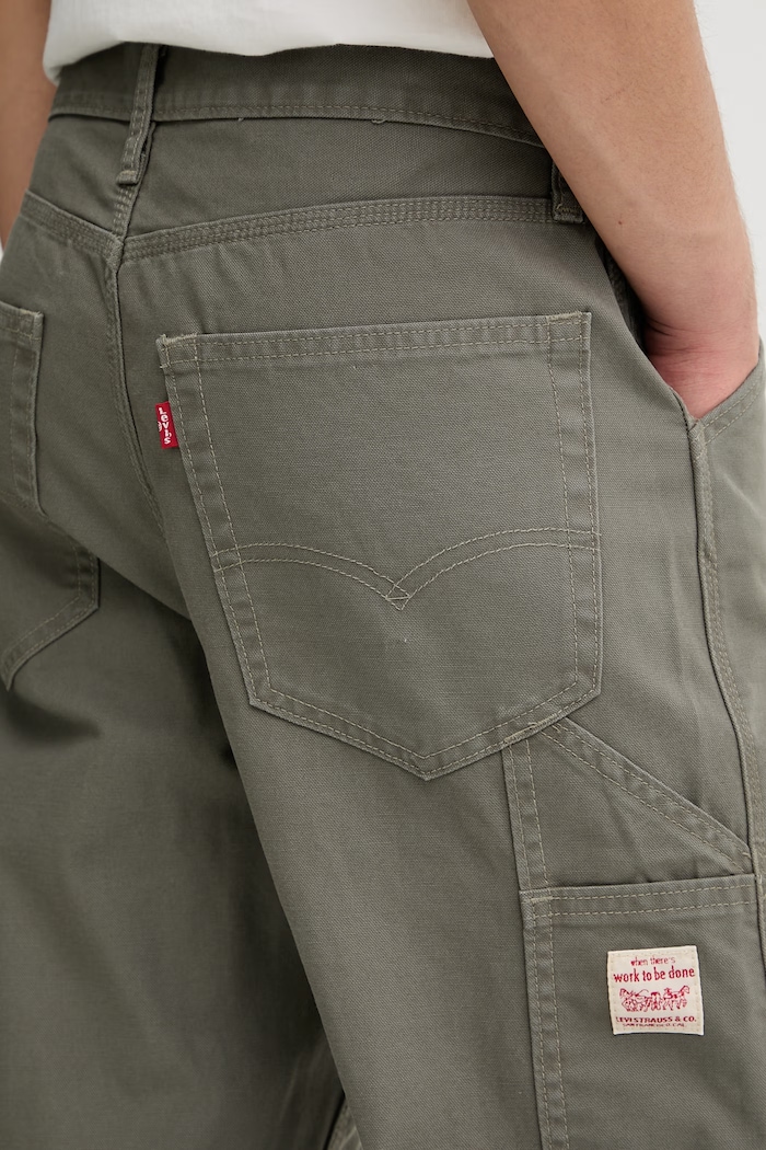 Levi's jeans 568 LOOSE STRT CARPENTER x WORKWEAR verde 55849.0075