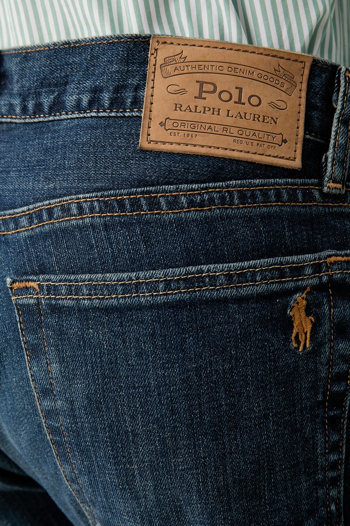 Polo Ralph Lauren skinny džíny pánské modrá 710B16987