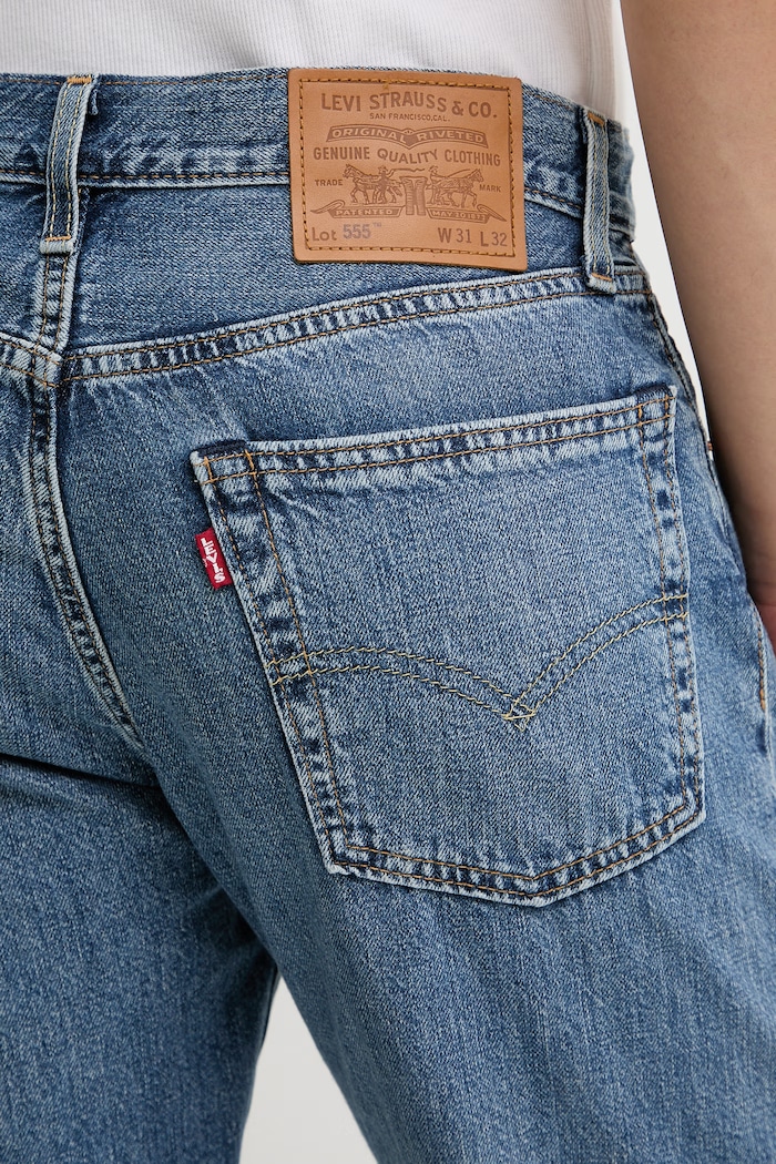 Levi's jeans 555™ RELAXED STRAIGHT albastru 000LO.0053