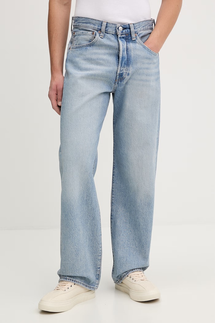 Rifle Levi's 501® LOOSE modrá 0057U