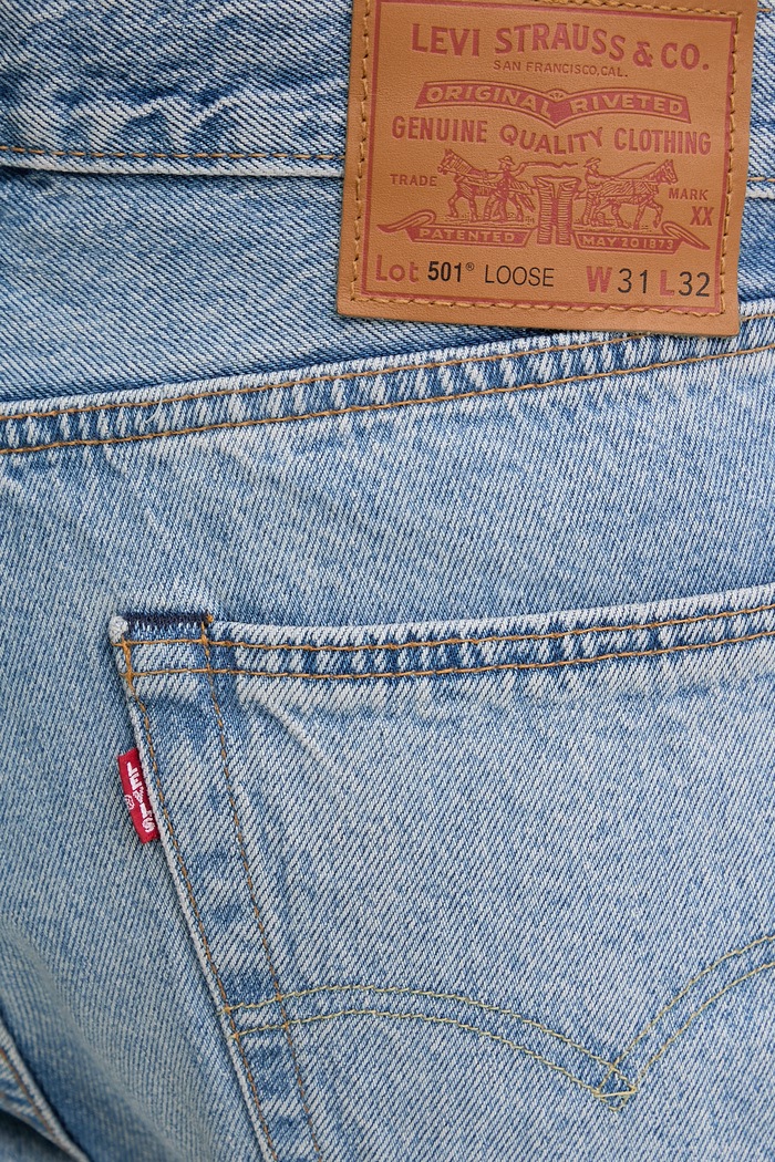 Rifle Levi's 501® LOOSE modrá 0057U