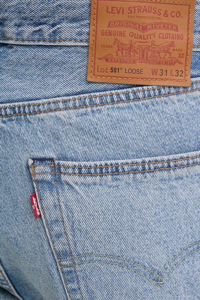 Rifle Levi's 501® LOOSE modrá 0057U