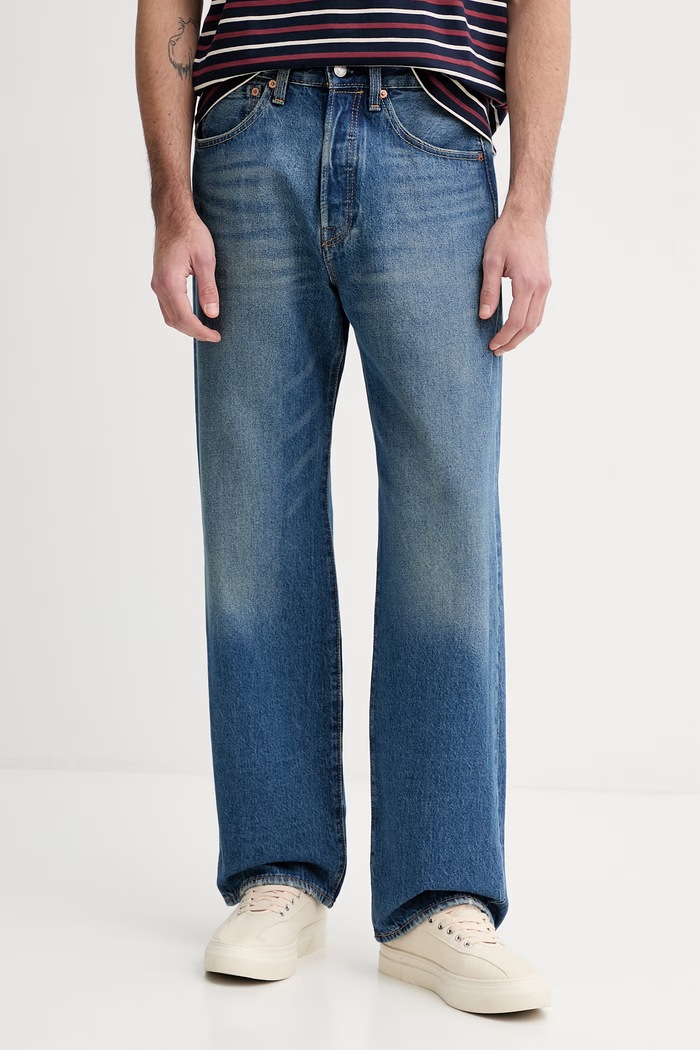 Rifle Levi's 501® LOOSE modrá 0057U