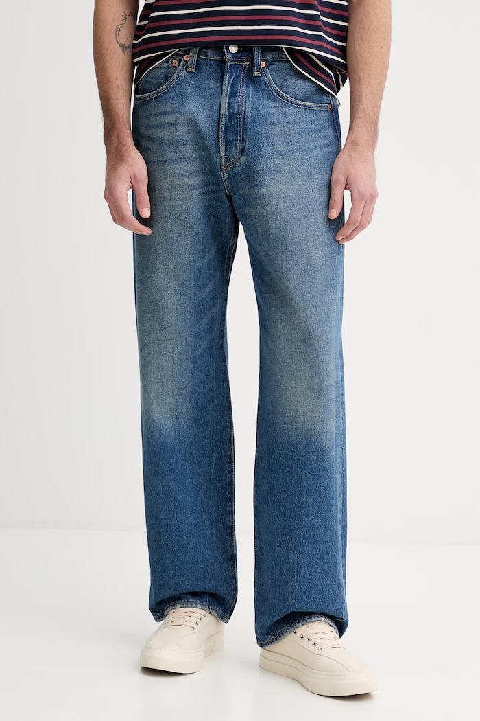Rifle Levi's 501® LOOSE modrá 0057U
