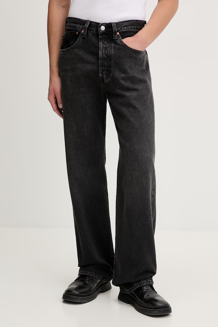 Rifle Levi's 501® LOOSE čierna 0057U