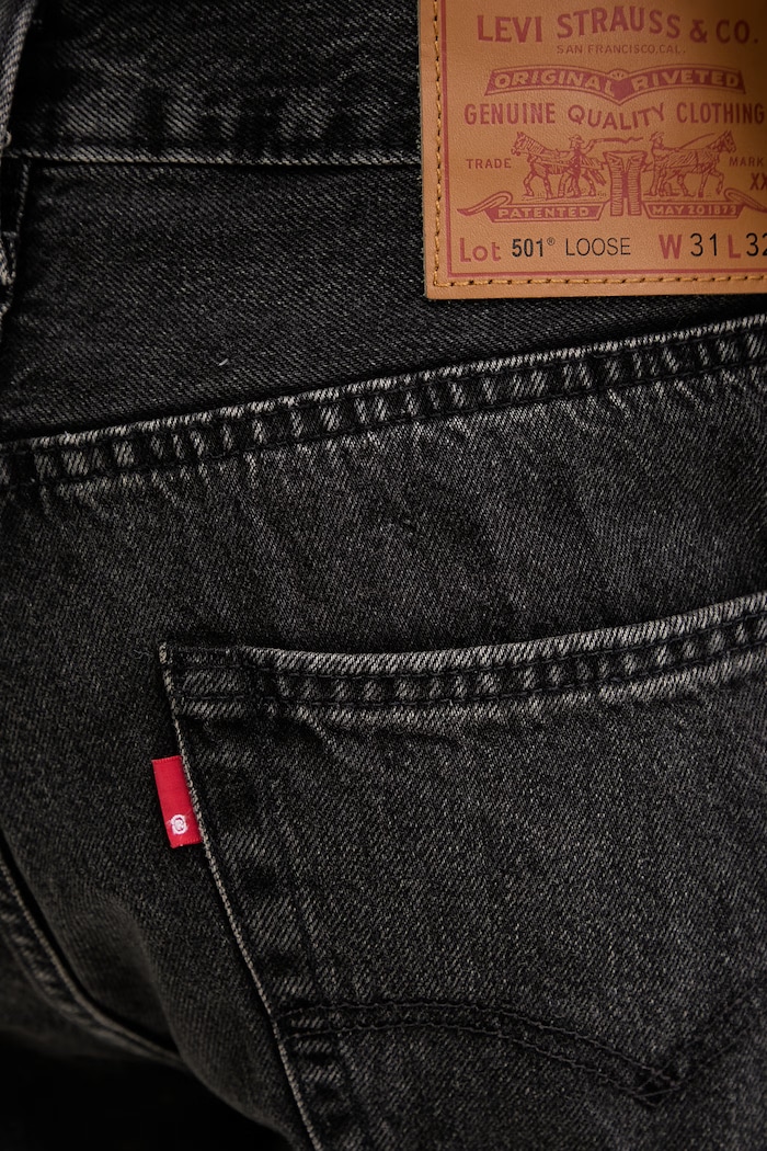 Rifle Levi's 501® LOOSE čierna 0057U