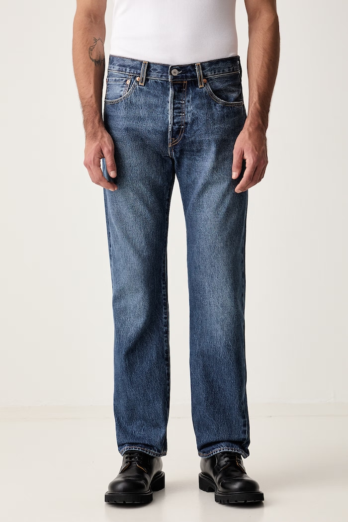 Levi's relaxed fit Ανδρικά 501® RELAXED μπλε 0057V