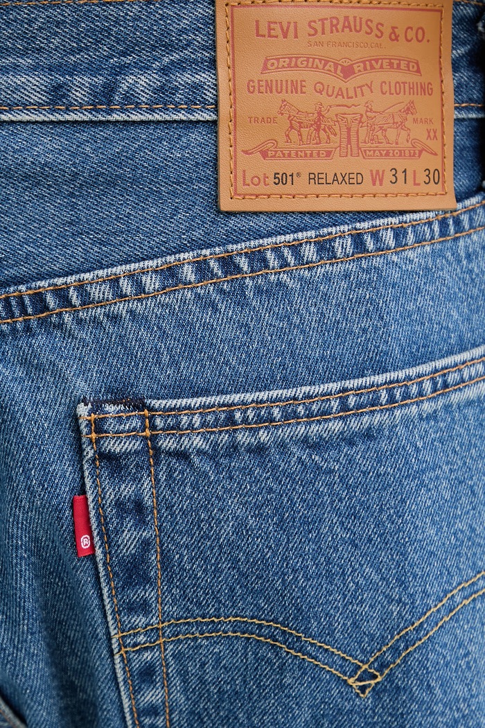 Levi's jeans 501® RELAXED albastru 0057V