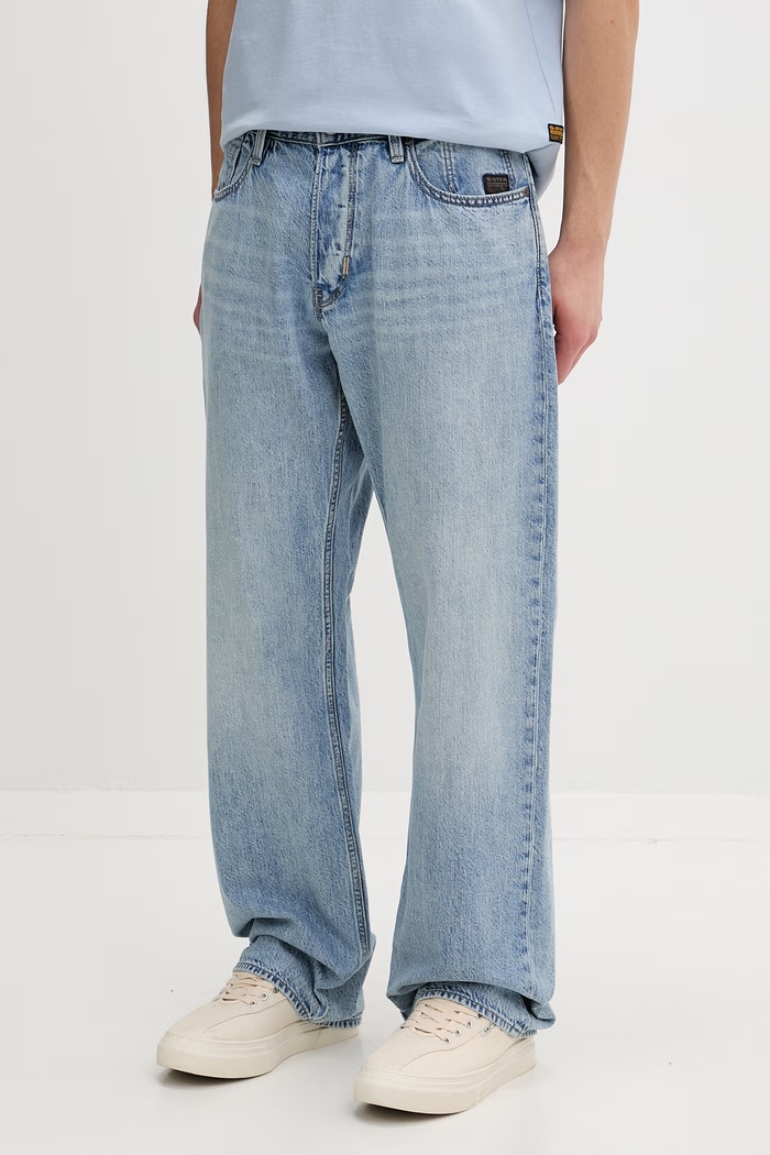 G-Star джинсы relaxed fit для мужчин Deeggie Relaxed Straight голубой D27736.D536