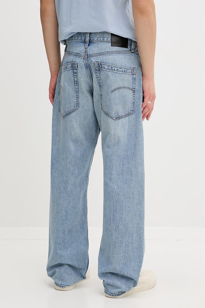 Одежда G-Star джинсы relaxed fit для мужчин Deeggie Relaxed Straight D27736.D536 голубой