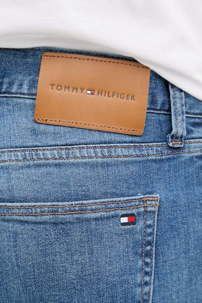 Tommy Hilfiger rifle slim fit pánske modrá MW0MW42316