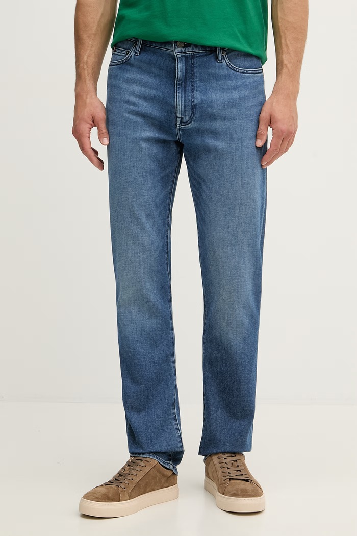 Tommy Hilfiger rifle slim fit pánske modrá MW0MW42320