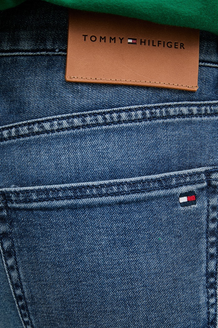 Tommy Hilfiger rifle slim fit pánske modrá MW0MW42320