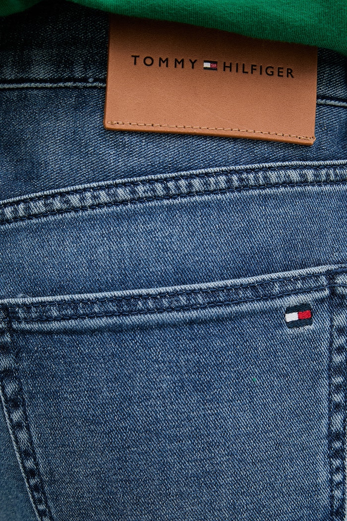 Tommy Hilfiger rifle slim fit pánske modrá MW0MW42320