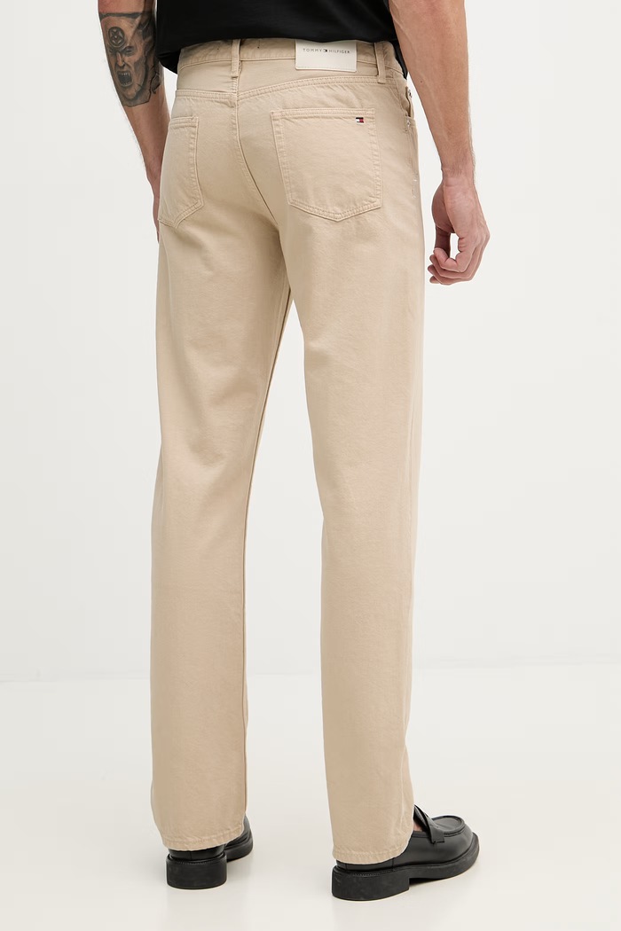 Îmbrăcăminte Tommy Hilfiger blugi regular pentru bărbați MW0MW42323 bej