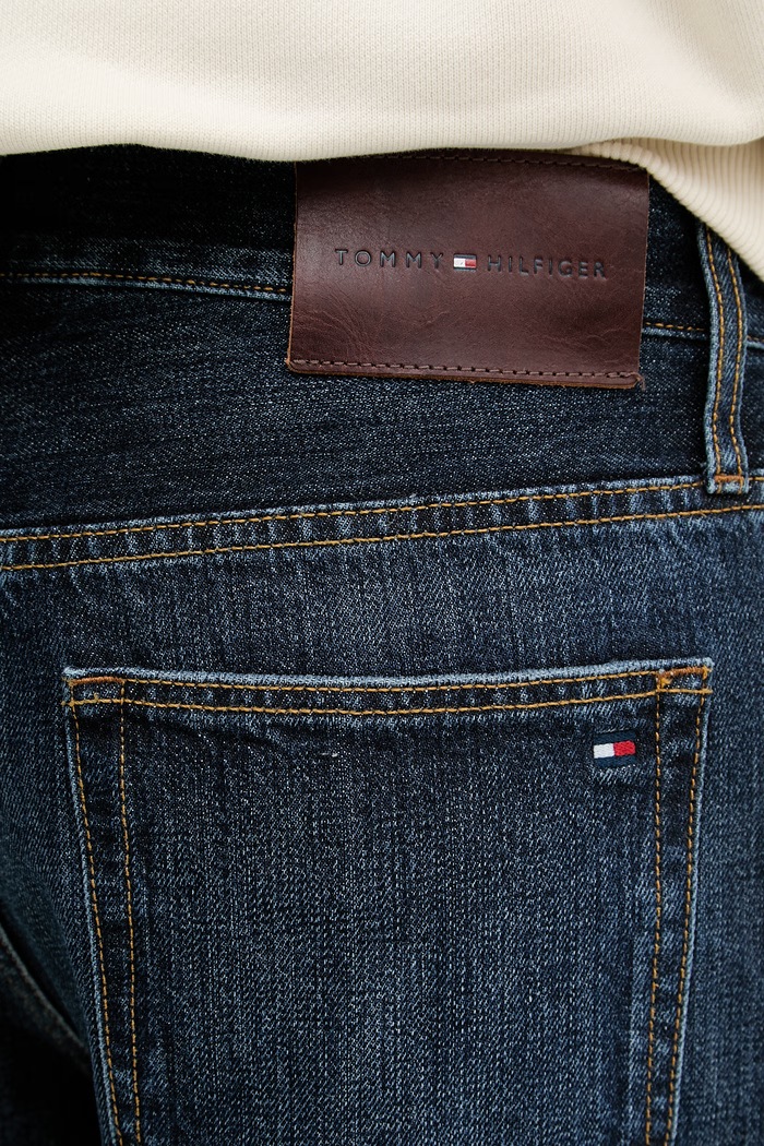 Tommy Hilfiger rifle regular pánske tmavomodrá MW0MW42327
