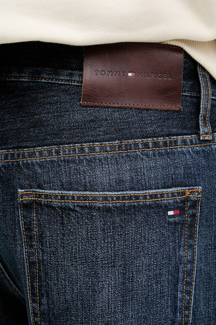 Tommy Hilfiger rifle regular pánske tmavomodrá MW0MW42327