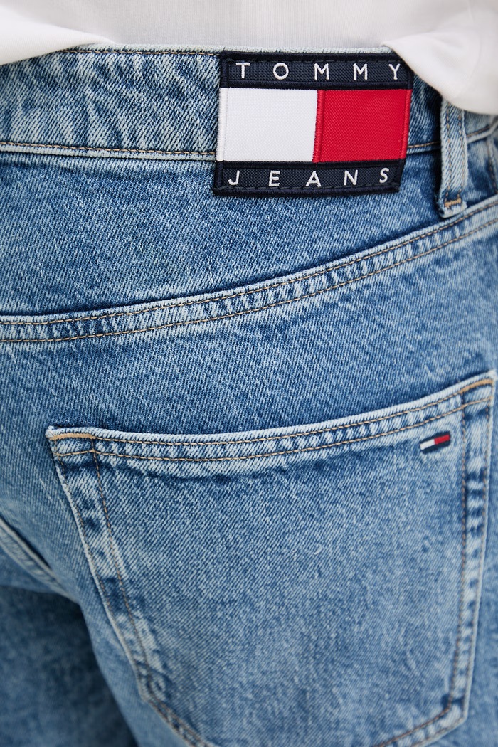 Tommy Jeans jeansy slim fit męskie niebieski DM0DM22863