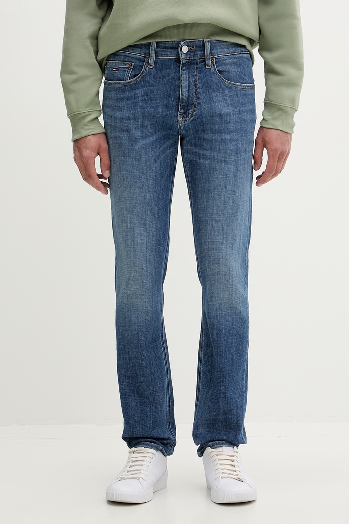 Tommy Jeans jeansy slim fit męskie niebieski DM0DM22960