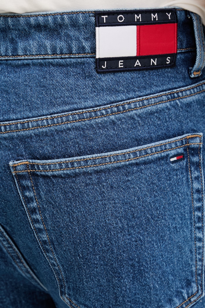 Tommy Jeans rifle regular pánske modrá DM0DM23061