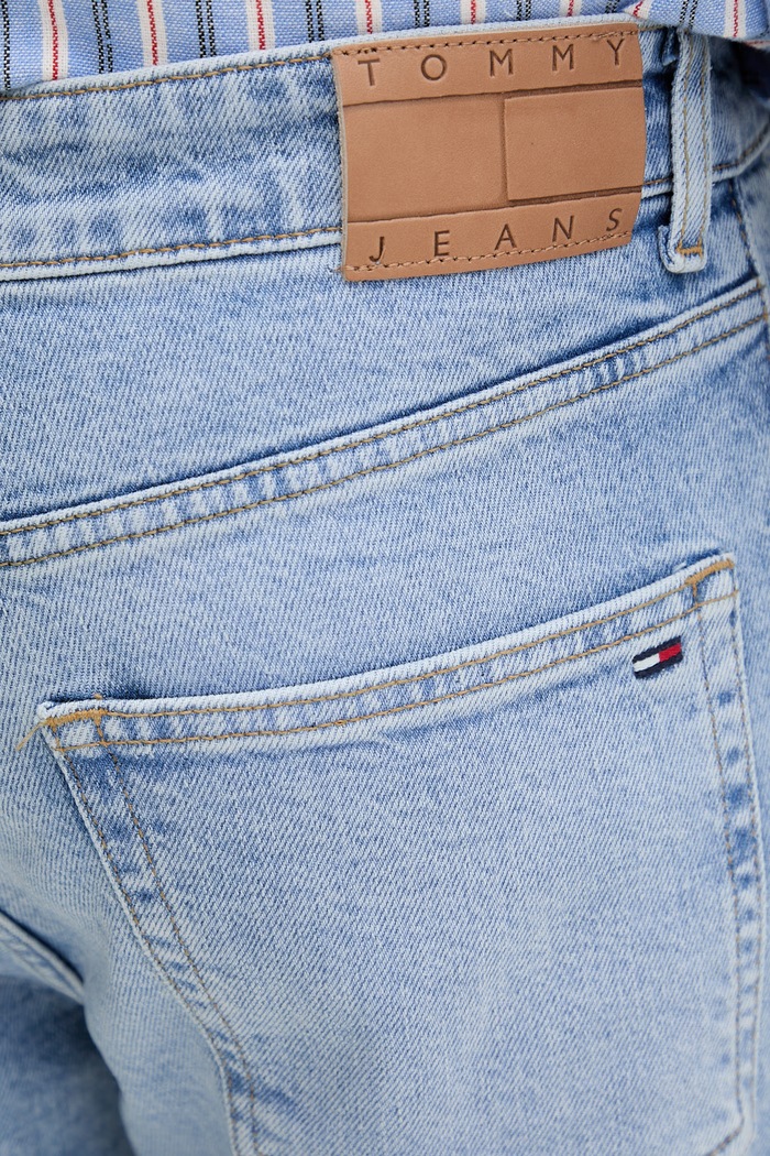 Tommy Jeans jeansy slim fit męskie niebieski DM0DM23064