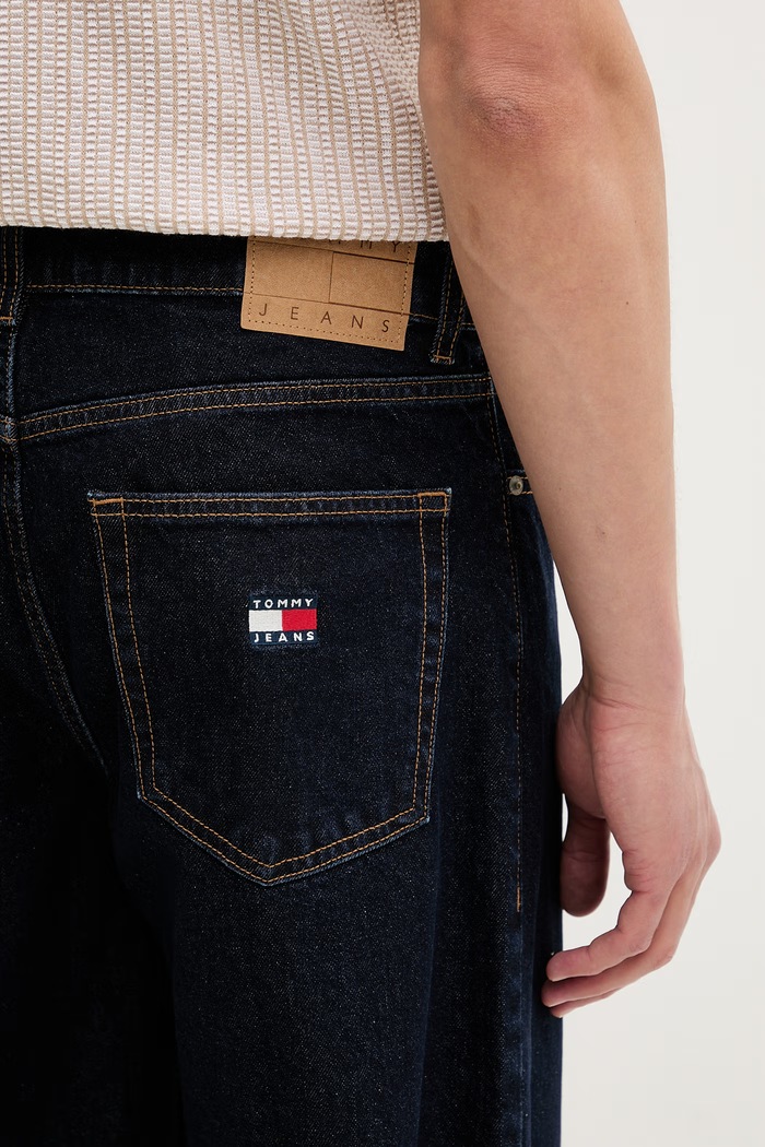 Tommy Jeans rifle relaxed fit pánske tmavomodrá DM0DM23307