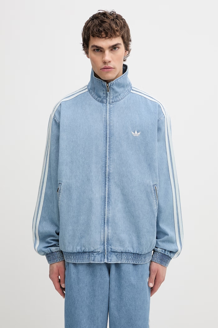 adidas Originals jeansy straight męskie niebieski KX1195