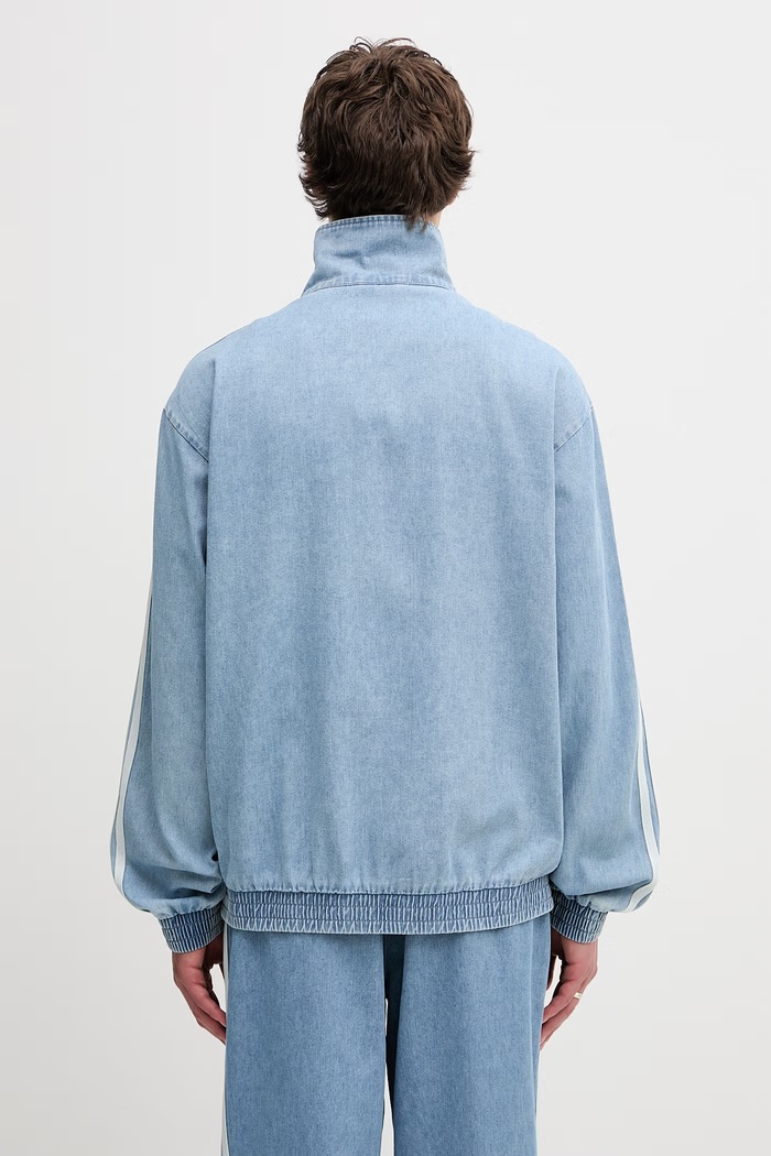 Odzież adidas Originals jeansy straight męskie KX1195 niebieski