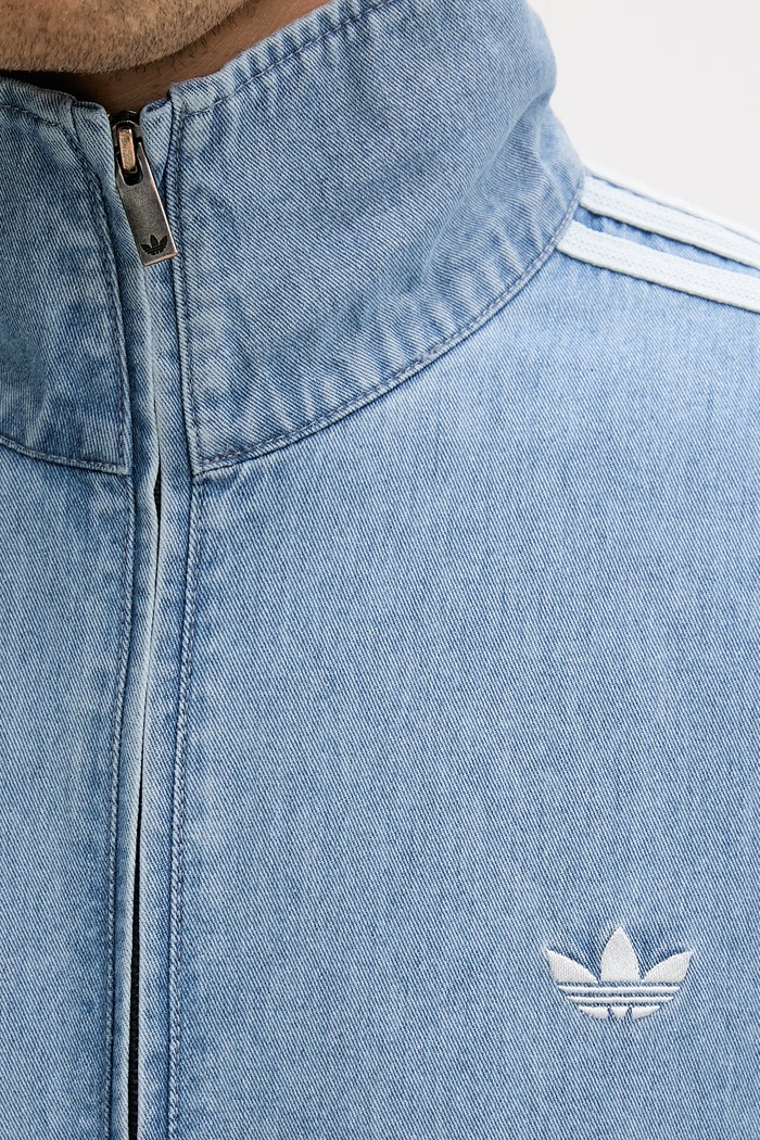 adidas Originals džínsová bunda pánska KX1196 modrá