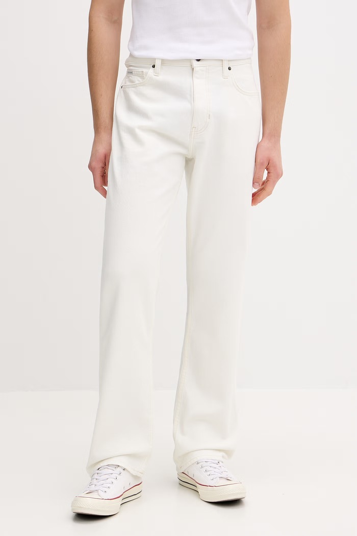 Guess Jeans Τζιν ίσια ανδρικά μπεζ M5GA1B.D5OC1