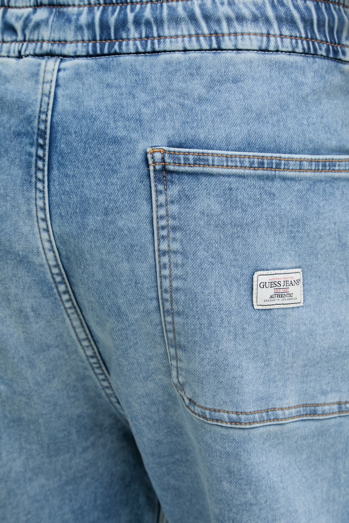 Guess Jeans nohavice pánske modrá M6GA0I.D8001