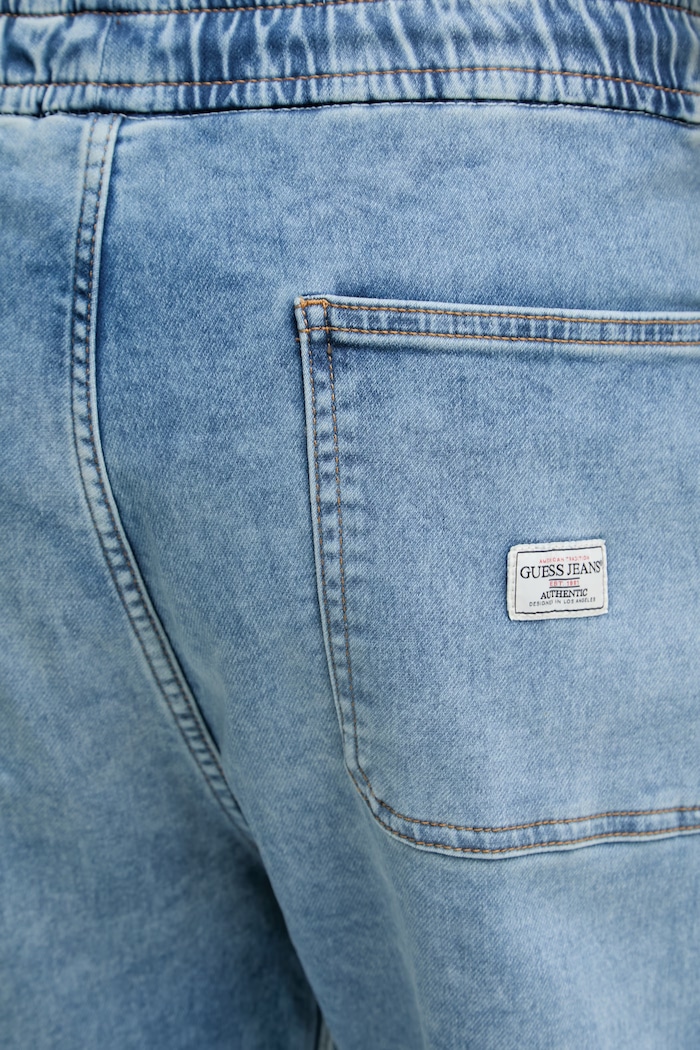 Guess Jeans nohavice pánske modrá M6GA0I.D8001