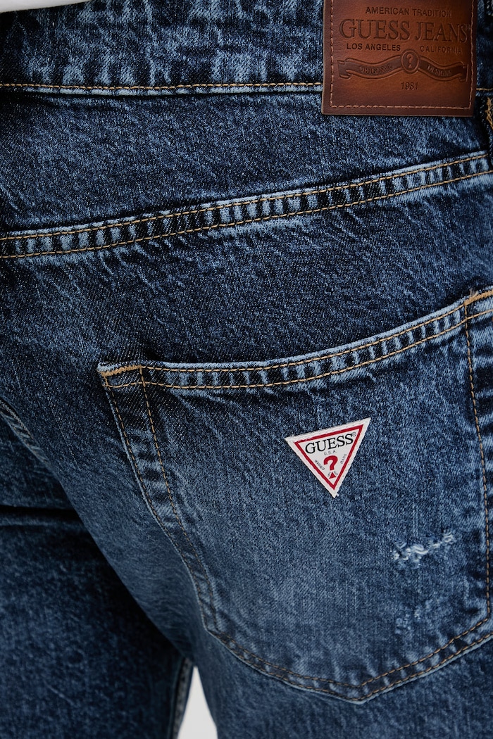 Guess Jeans blugi slim fit pentru bărbați albastru M6GA1C.D5M5C