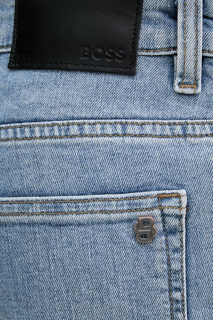 BOSS Orange blugi slim fit pentru bărbați albastru 50556871