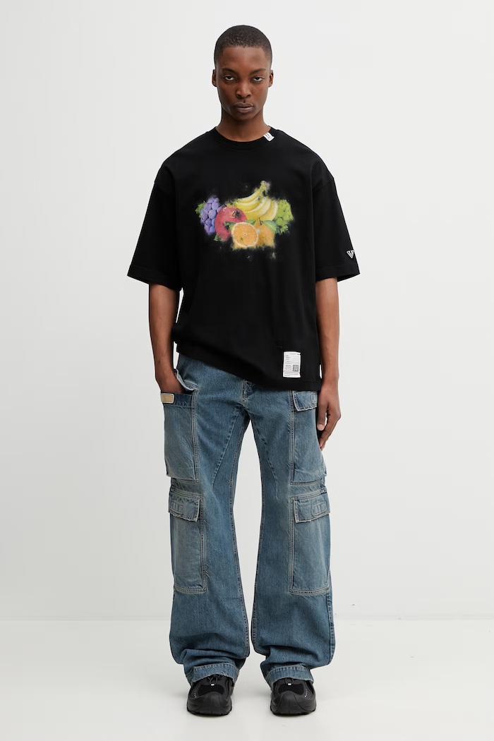 Rick Owens DRKSHDW Double Cargo relaxed fit jeans Men's DU01F4361.DWB blue
