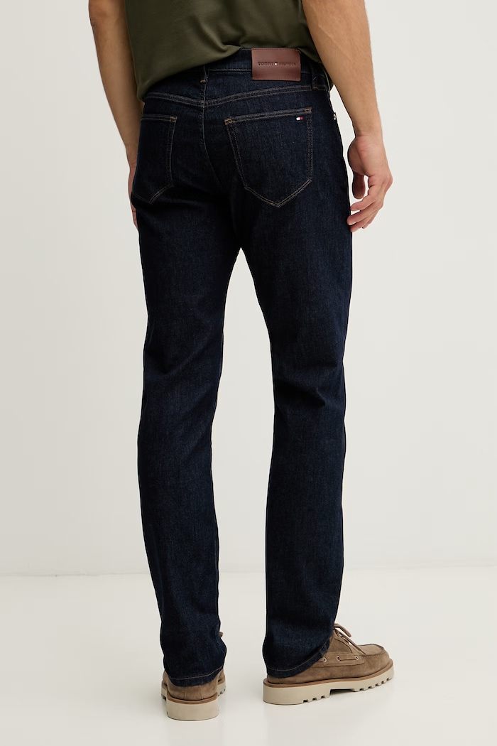 Oblečenie Tommy Hilfiger rifle slim fit pánske MW0MW42296 tmavomodrá