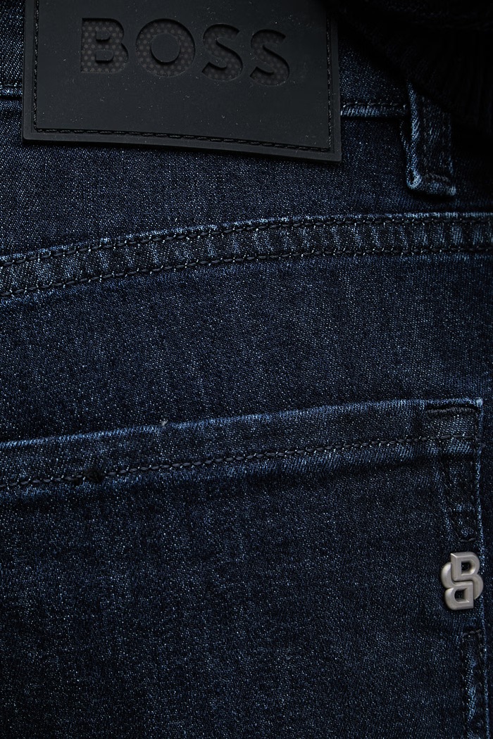 BOSS blugi regular pentru bărbați Re.Maine bleumarin 50557525