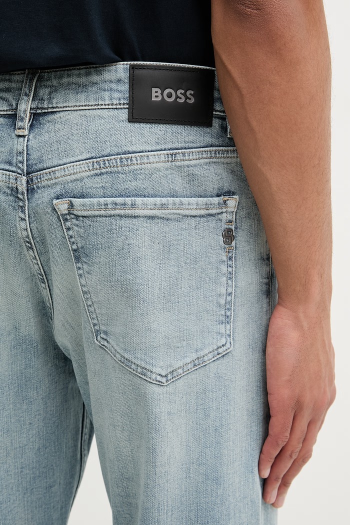 BOSS rifle pánske OGDEN modrá 50567638