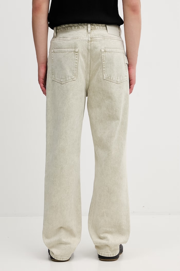 Oblečenie Filling Pieces Denim Pants pánske 412650500136.302 zelená