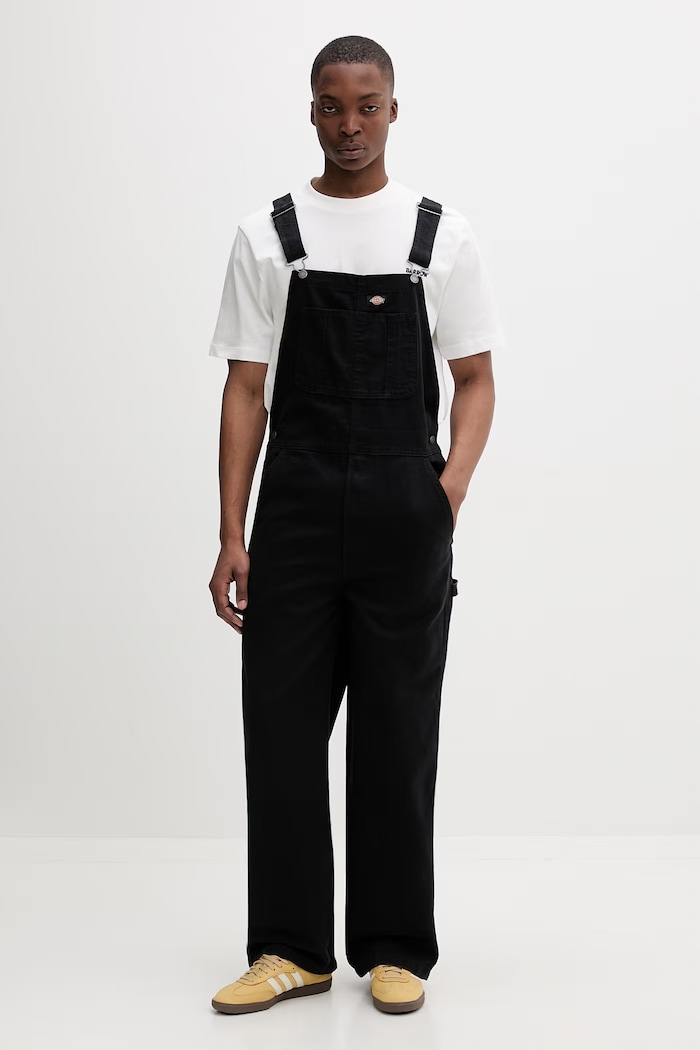 Dickies rifle na traky rifľové pánske čierna DK0A87N6BLK1